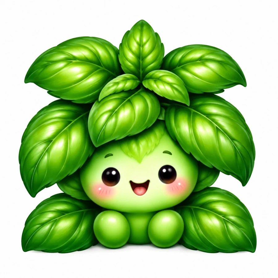 Holy Basil Tulsi herbal friend character